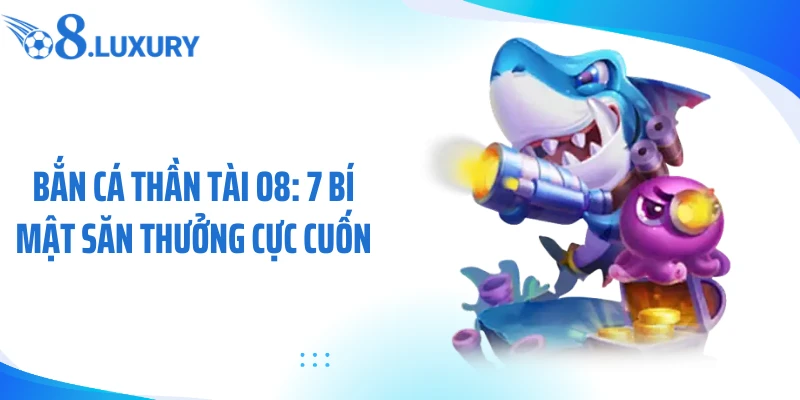 Bắn Cá Thần Tài O8 - 7 Bí Mật Săn Thưởng Cực Cuốn 1 Bắn cá thần tài O8 bật mí săn thưởng cực cuốn